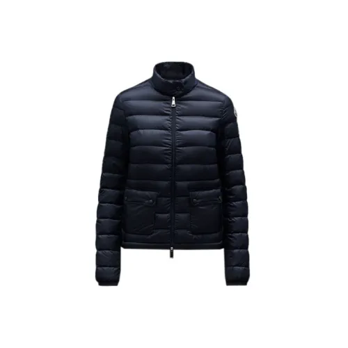 Moncler Lans Series Down Jackets Women's Midnight Blue