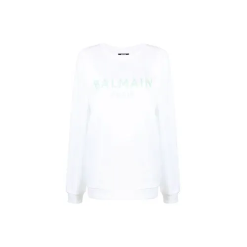 BALMAIN Sweatshirts Women's White