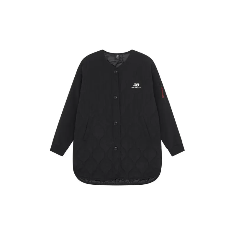 New Balance New Balance CNY Collection Puffer Jacket Coat Women's Black-2