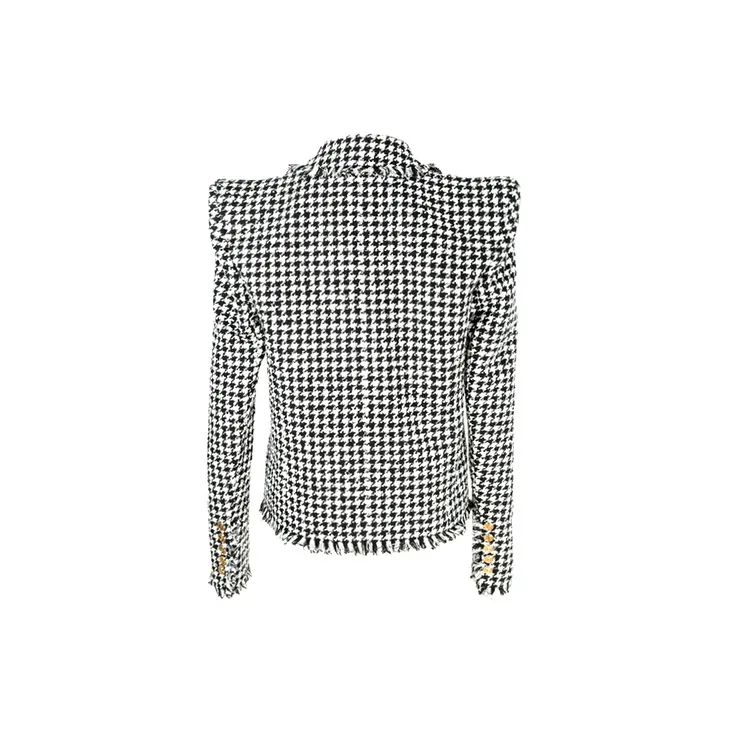 BALMAIN Jackets Women's Plaid-1