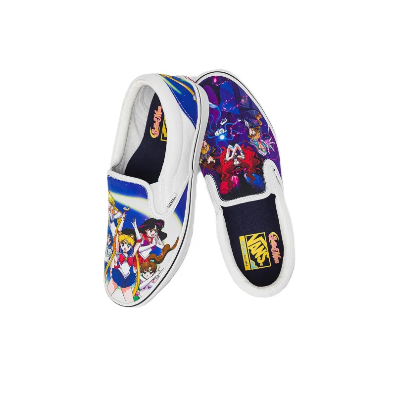Vans Classic Slip On Comfy Cush Pretty Guardian Sailor Moon-3