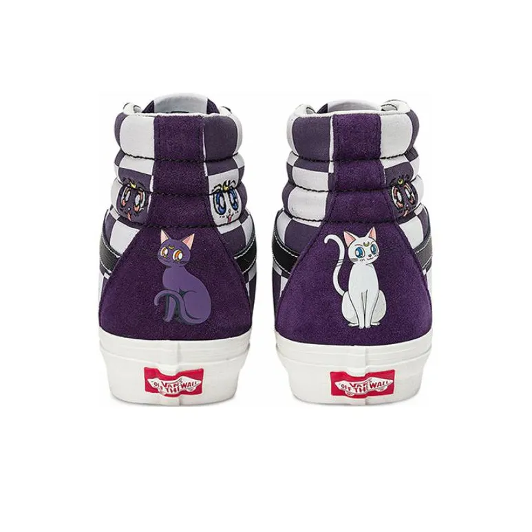 Vans Sk8 Hi Pretty Guardian Sailor Moon Mysterioso-5
