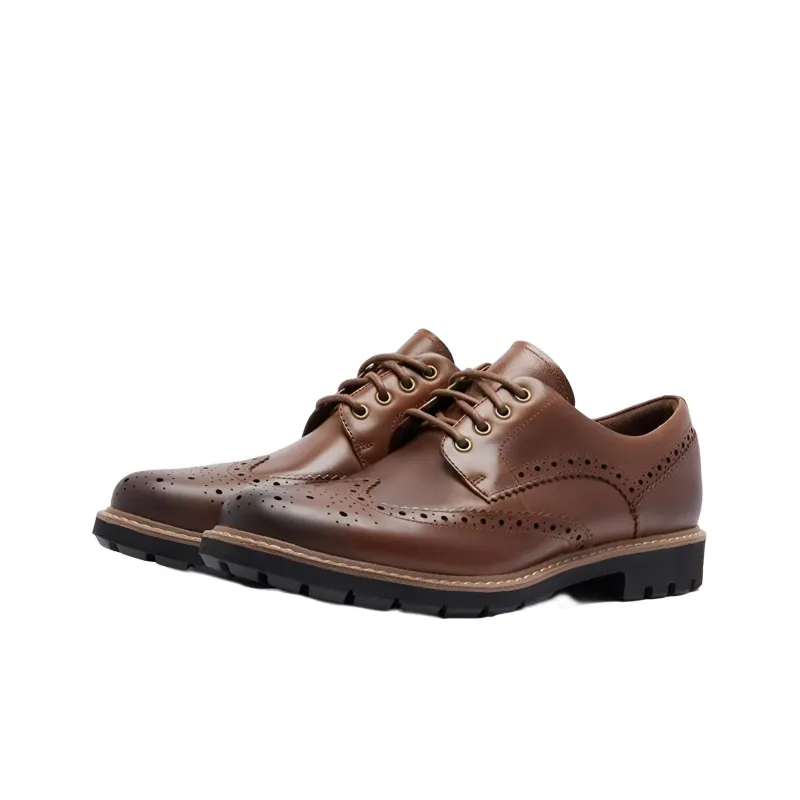 Clarks Dress Shoes Men's Dark Umber-2