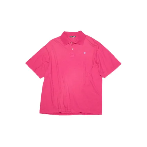 Acne Studios Polo Shirts Unisex Pink