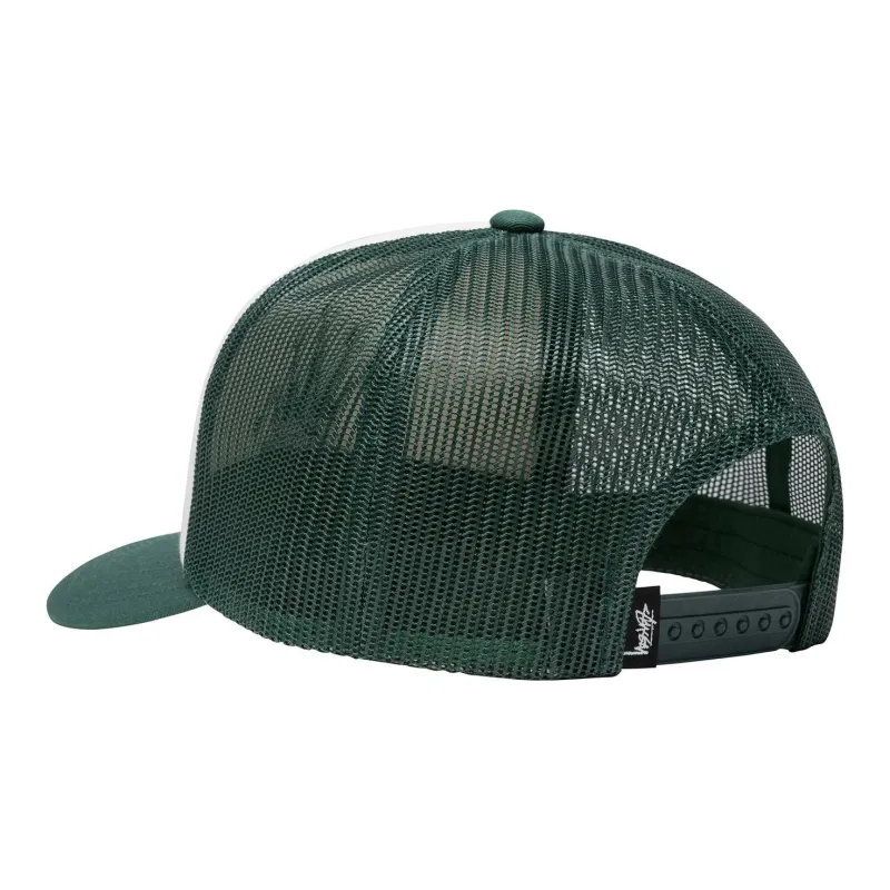 Stussy Crown Stock Trucker Cap-1
