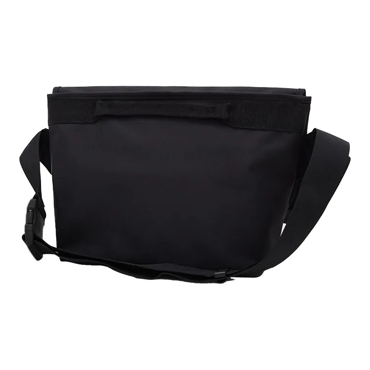 Herschel Polyester Messenger Bag Shoulder Bag Crossbody Bag Medium Size Unisex Classic Black-2