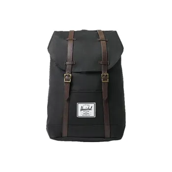 Herschel Polyester Backpack Regular Men's Retreat Black/Chicory