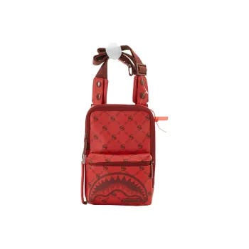 SPRAYGROUND PVC Shoulder Bag, Crossbody Bag Regular Unisex Red