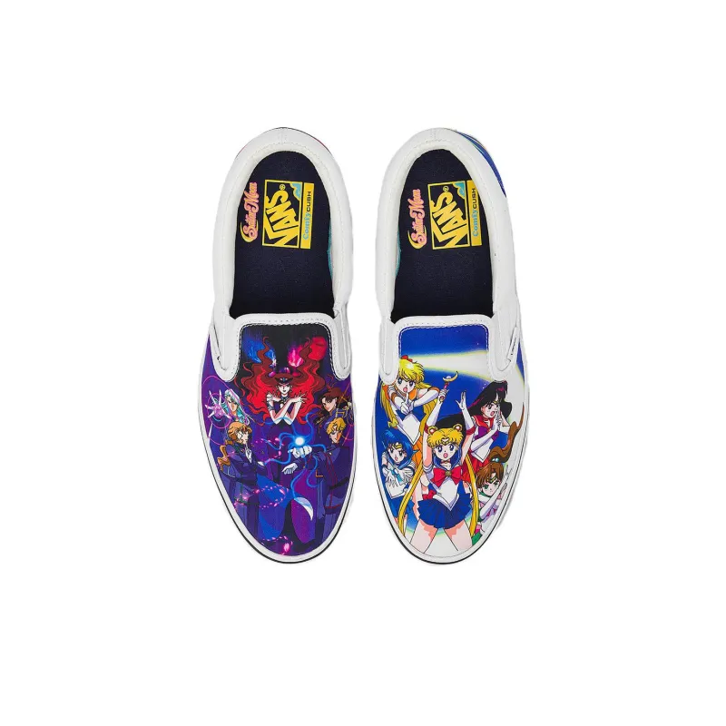 Vans Classic Slip On Comfy Cush Pretty Guardian Sailor Moon-2