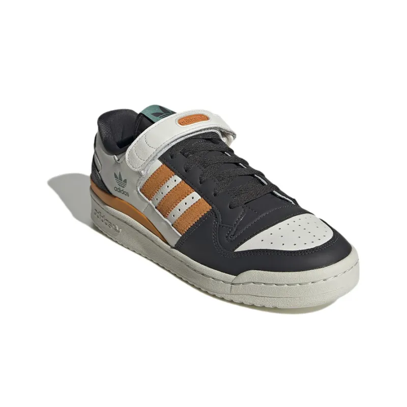 Adidas Forum 84 Low Cream Orange Green-2