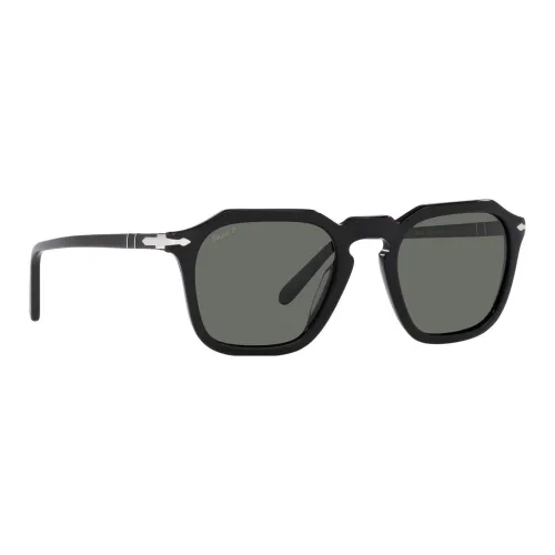 PERSOL Sunglasses Unisex Black