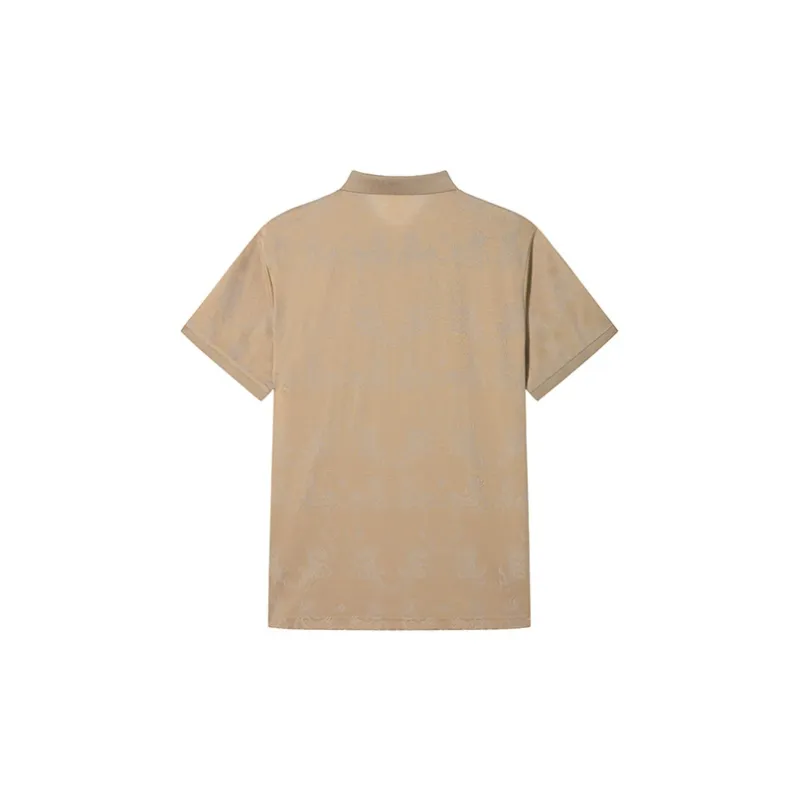 DAVID NAMAN Polo Shirts Men Khaki-1
