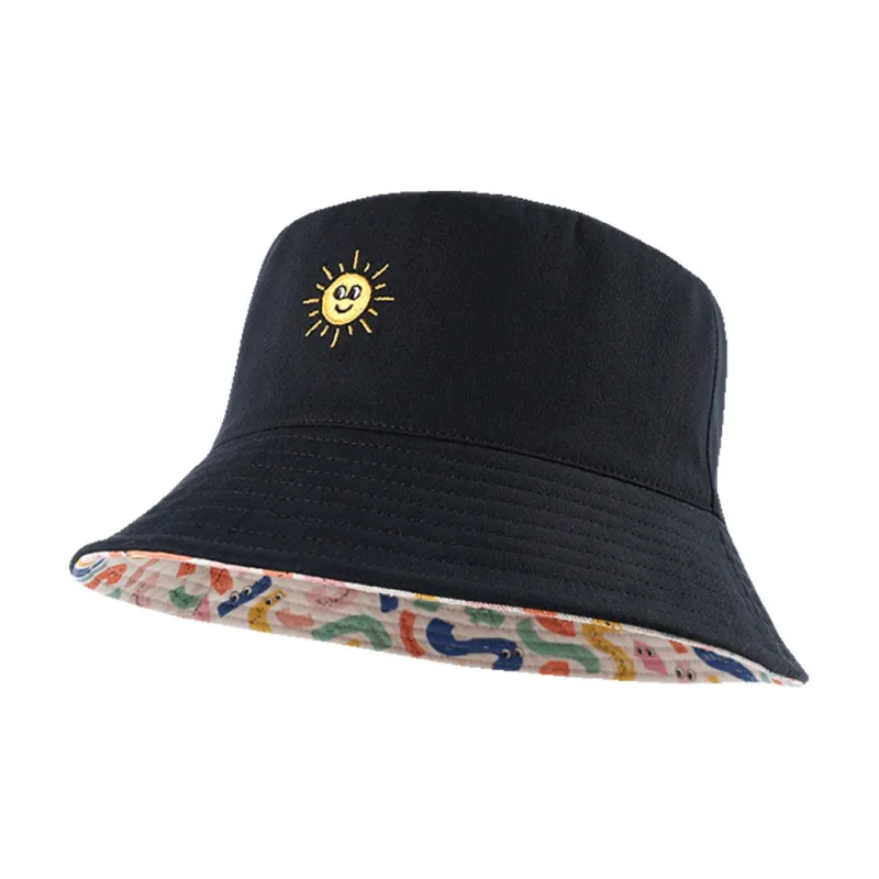 CACUSS Junior Cotton Bucket Hats Unisex-0