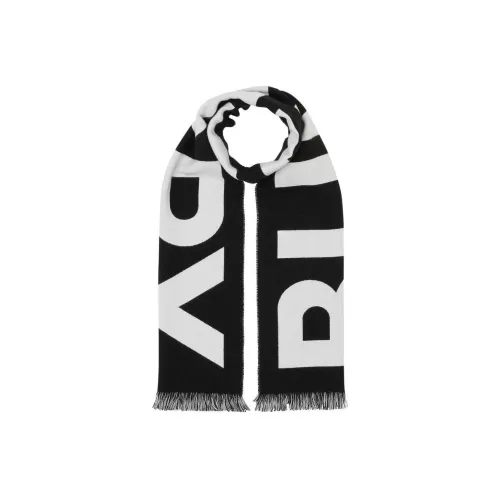 Burberry logo jacquard scarf
