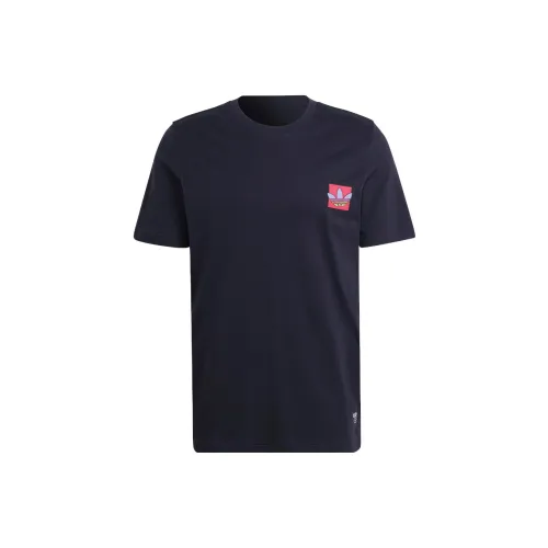 Adidas Originals T-Shirts Men Legend Blue