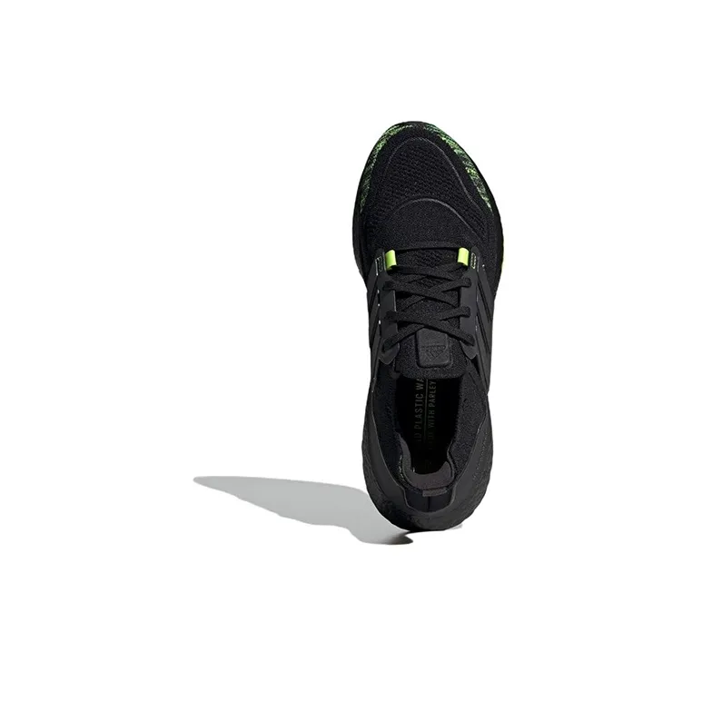 Adidas Ultra Boost 22 Black Solar Yellow-4