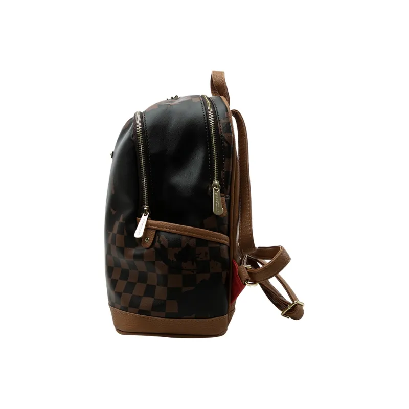 SPRAYGROUND PVC Backpack Medium Size Unisex Brown-2