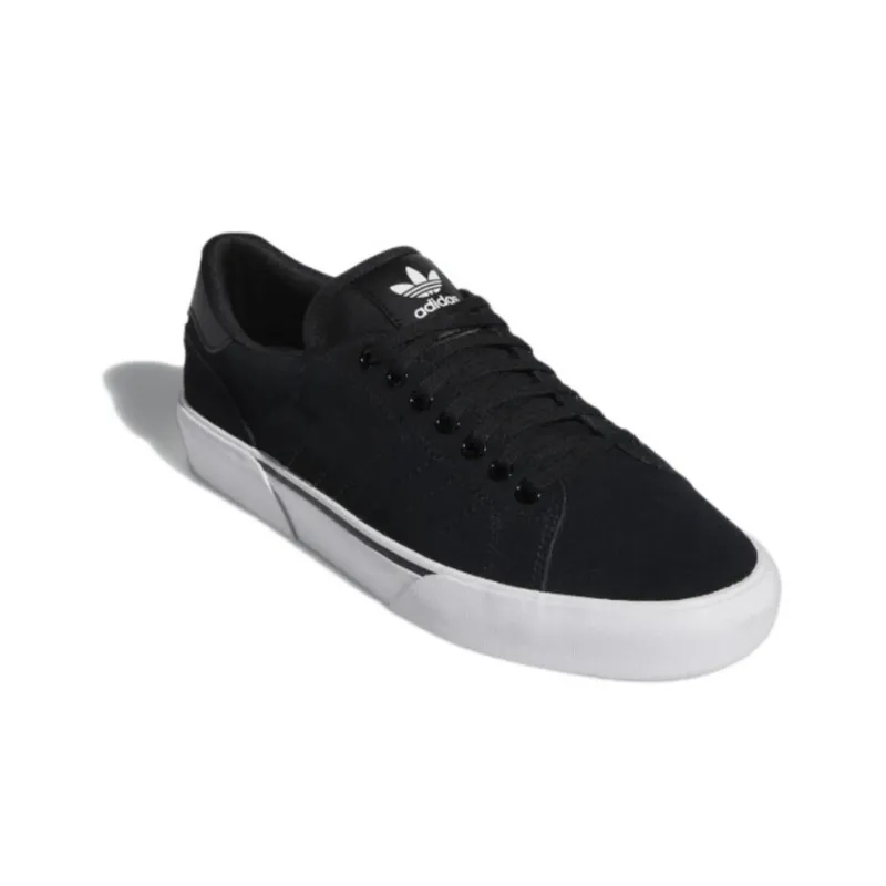 Adidas Originals Abaca Anti-Slip Wear-Resistant Low-Top Skateboard Shoes Men's Black-2