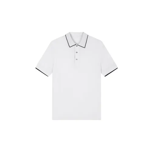 DAVID NAMAN Laputa Polo Shirts Men White