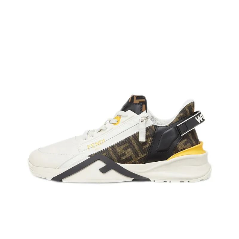 FENDI Flow Low Top Black Brown-0