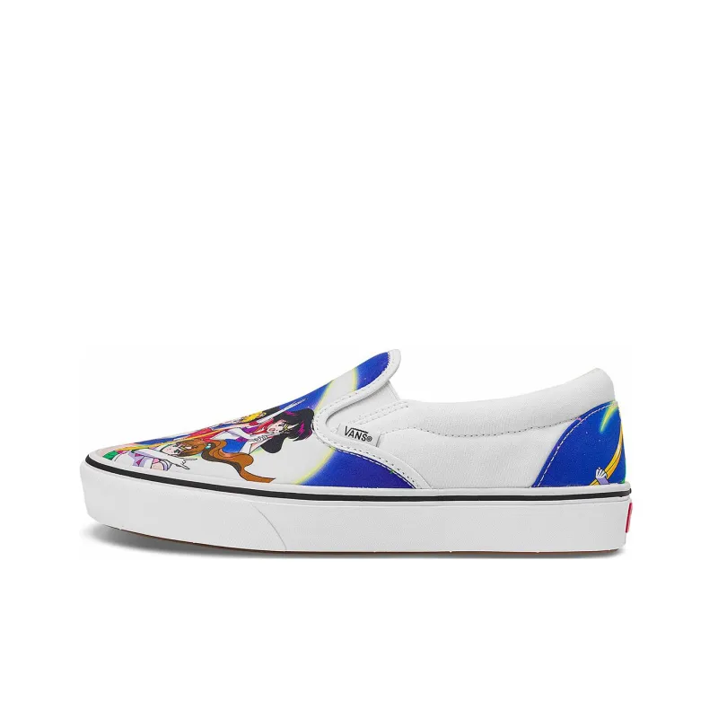Vans Classic Slip On Comfy Cush Pretty Guardian Sailor Moon-0