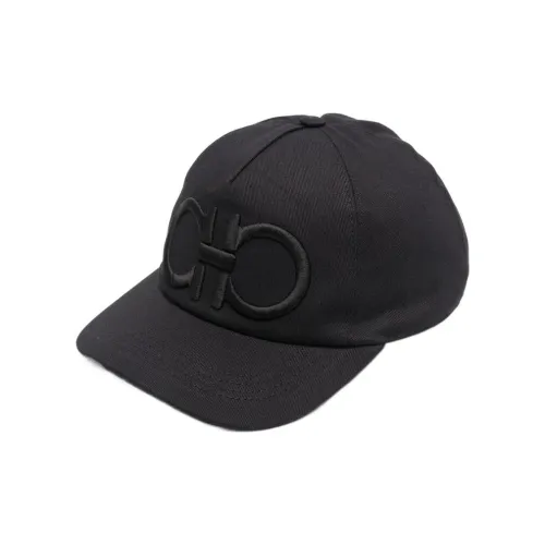 FERRAGAMO Baseball Caps Women's Black