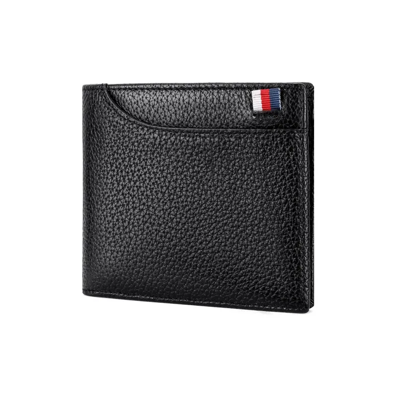 Ace Paul Cow Leather Wallet Men's Black-11