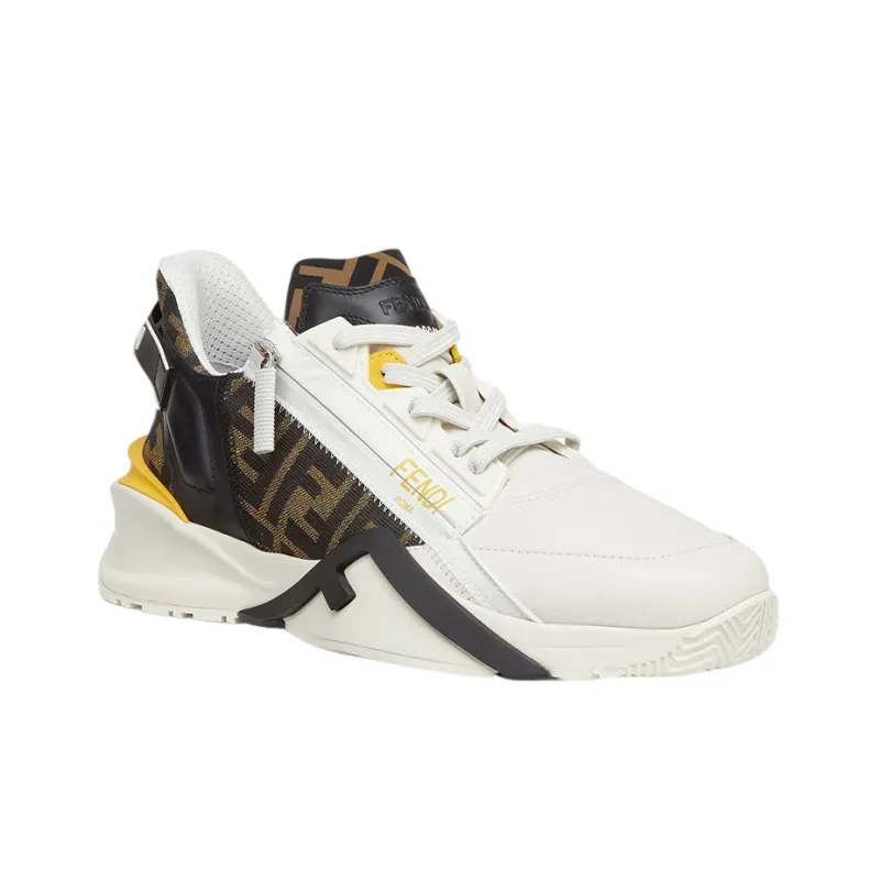 FENDI Flow Low Top Black Brown-1