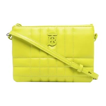 Burberry Lambskin Shoulder Bag, Crossbody Bag Women's Yellow