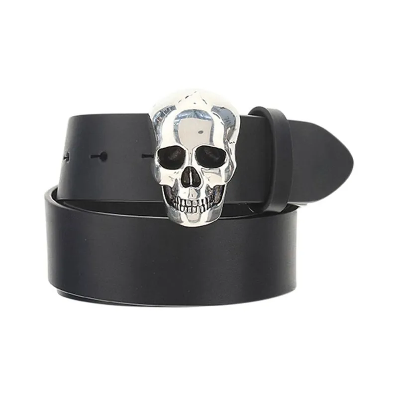 Alexander McQueen Skull-motif Leather Belt-1