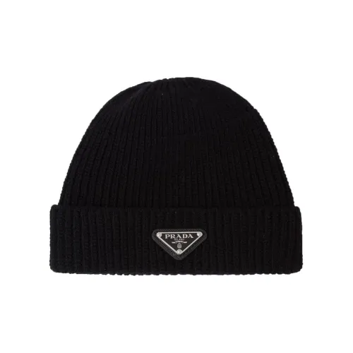 PRADA Beanies Men Black