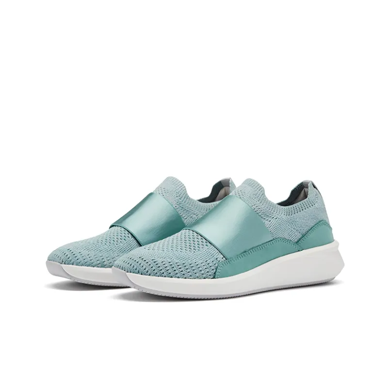 Clarks Casual Shoes Women's Low Top Turquoise-1