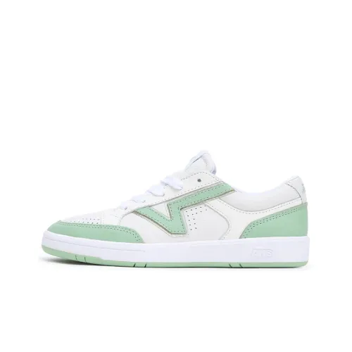 Vans Lowland CC Skateboard Shoes Unisex Low-Top White/Green