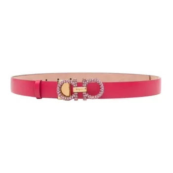 Ferragamo Leather Belts Women's Pink
