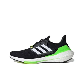 Adidas Ultra Boost 22 Core Black Solar Green