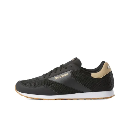 Reebok Royal Dimension Cushioning Anti-Slip And Wear-Resistant Low-Top Running Shoes Men's Black