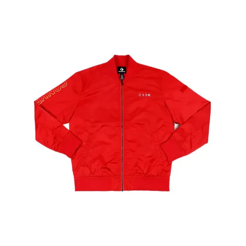 Converse Jackets Men Enamel Red