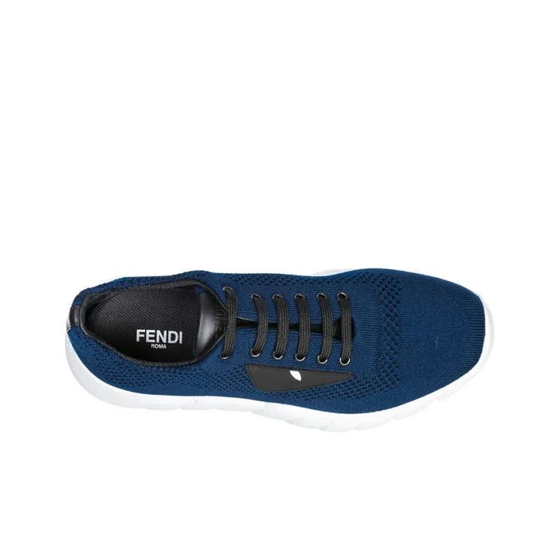 FENDI Scarpe Uomo Low 'Navy Black'-2