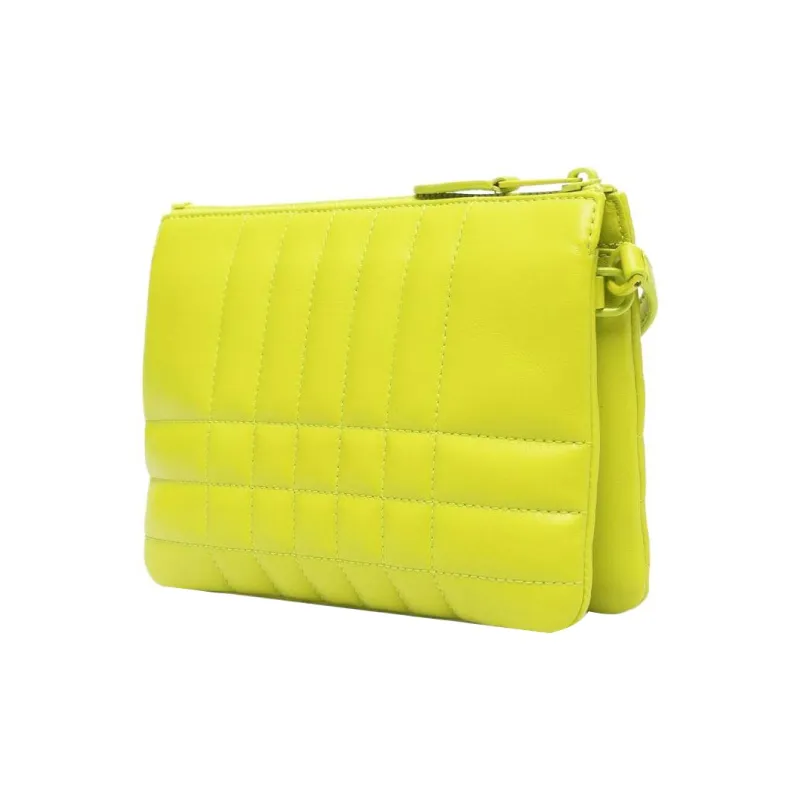 Burberry Lambskin Shoulder Bag, Crossbody Bag Women's Yellow-1