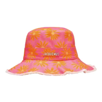 Jacquemus Baseball Caps Unisex Orange/Pink