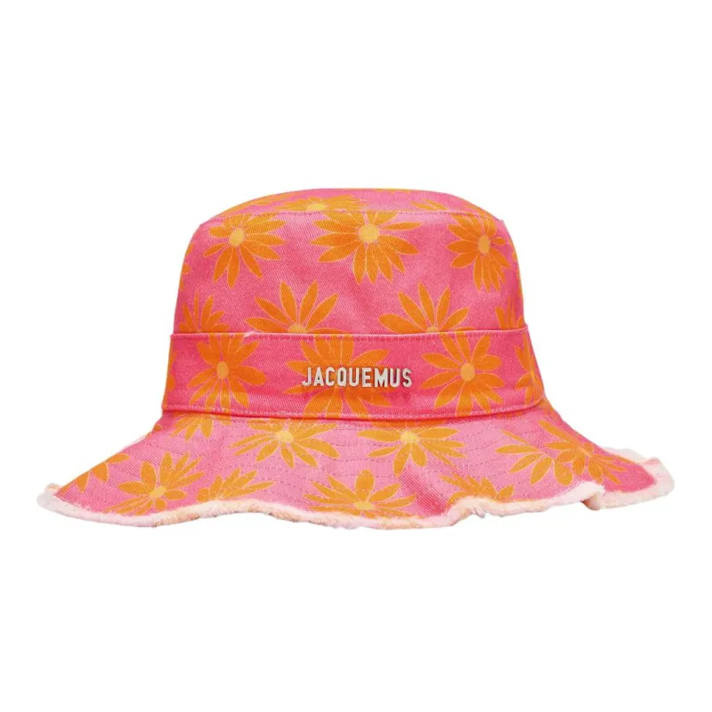 Jacquemus Baseball Caps Unisex Orange/Pink-0