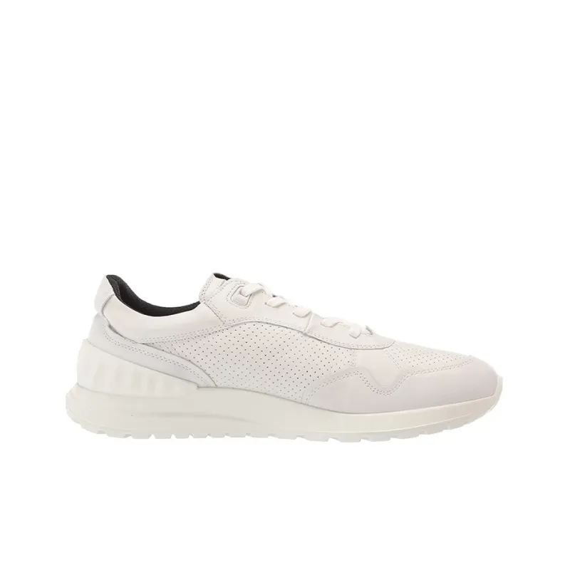 Ecco Astir Lite Slip Resistant Low Top Casual Shoes Men's White-1