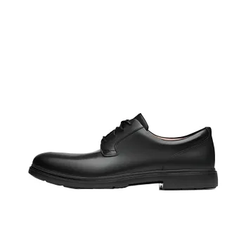 Clarks Dress Shoes Men Low Top Black