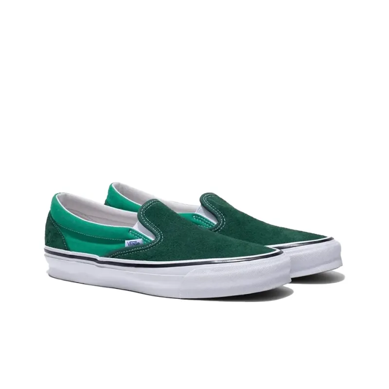 Vans Vault OG CLassic Slip On LX Noah Green-2