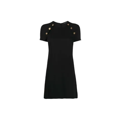 VERSACE Short-Sleeved Dresses Women's Black