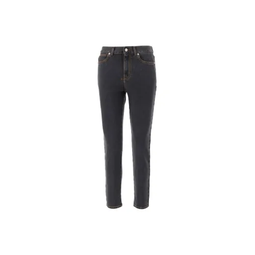 Alexander McQueen Jeans Women's Smoke Gray