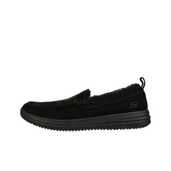 Skechers Relaxed Fit Cushioning Anti Slip And Wear Resistant Low Top Casual Shoes Men's Black