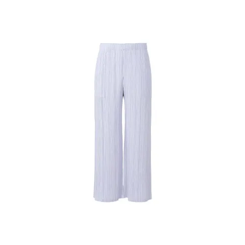 PLEATS PLEASE ISSEY MIYAKE Casual Pants Women's Light Blue