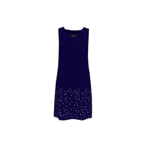 MOSCHINO Sleeveless Dresses Women's Purple