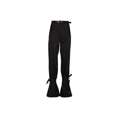 DION LEE Blouson Belted-detail Trousers